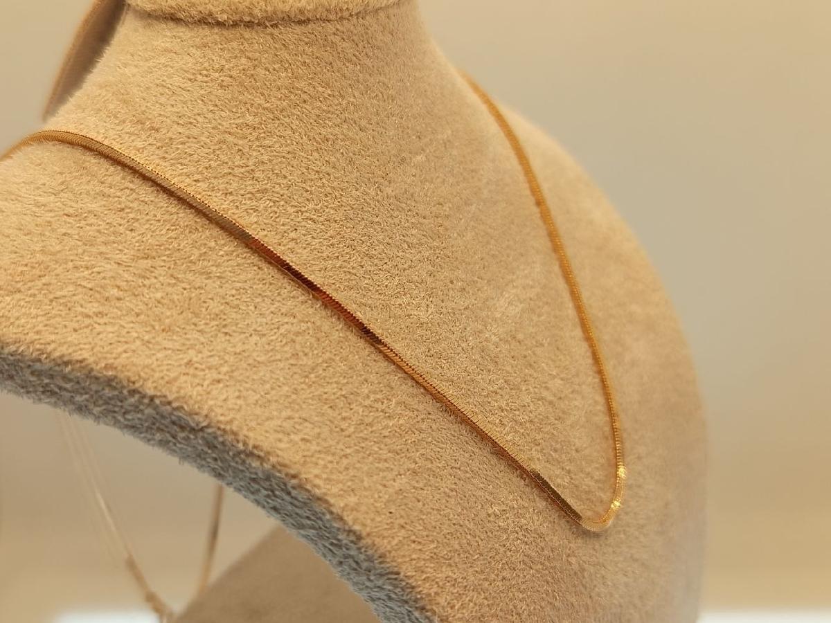 ЦЕПЬ ПОЛНОВЕСНАЯ Жгут(снейк) (Au 585)