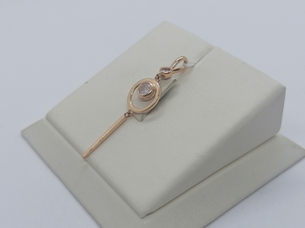 ПОДВЕСКА С КАМНЯМИ (Au 585)