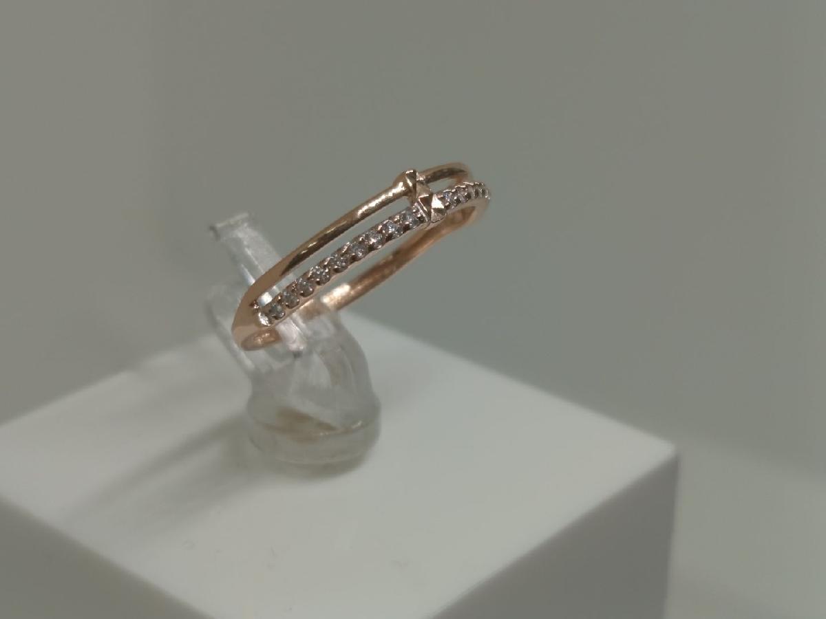 КОЛКМИ585 КОЛЬЦО С КАМНЯМИ (Au 585)