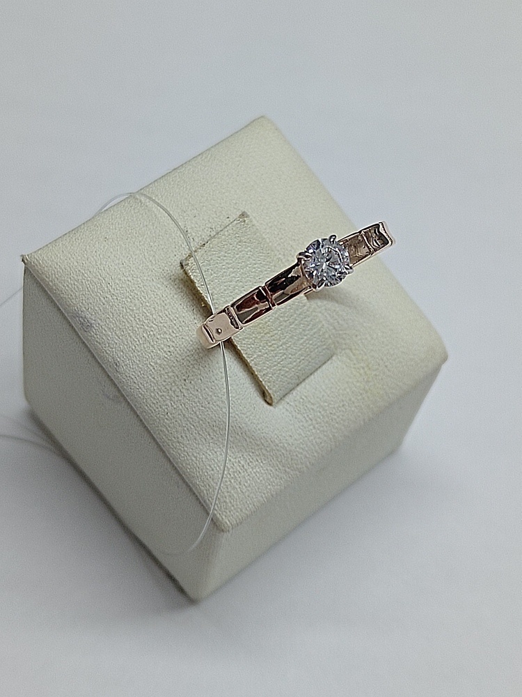 КОЛЬЦО С КАМНЕМ (Au 585)