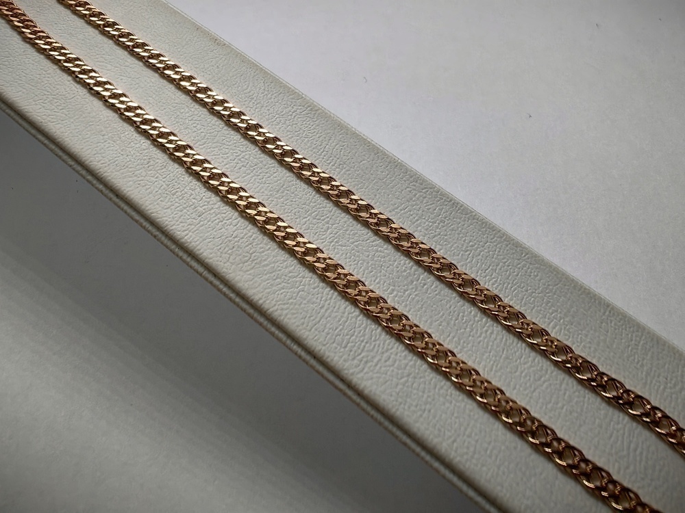 ЦЛР2585 ЦЕПЬ ПОЛНОВЕСНАЯ Ромб двойной (Au 585)