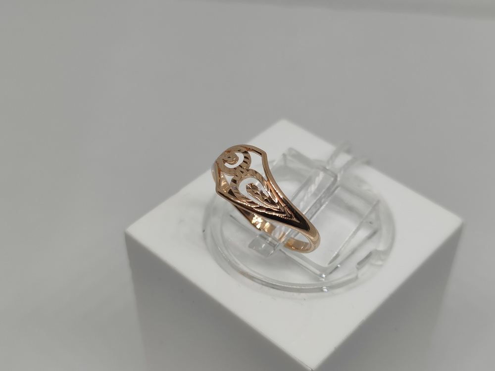 КОЛЬЦО БЕЗ КАМНЯ (Au 585)