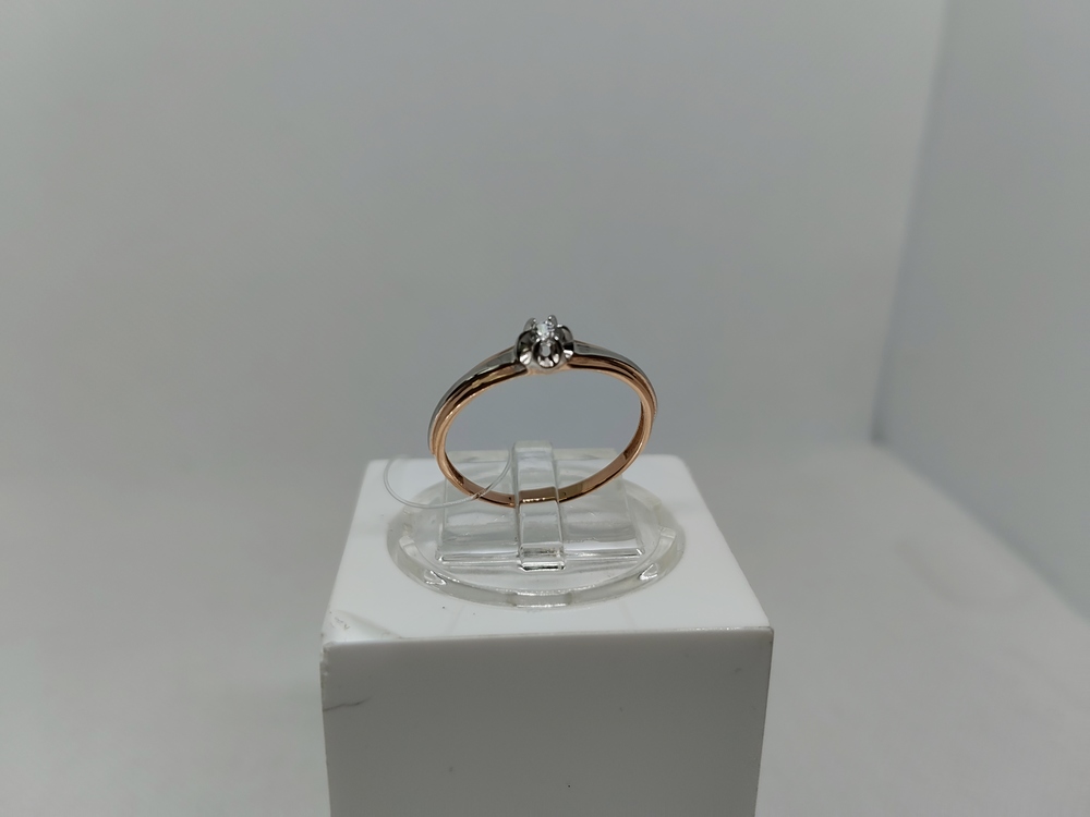 КОЛЬЦО С КАМНЕМ (Au 585)