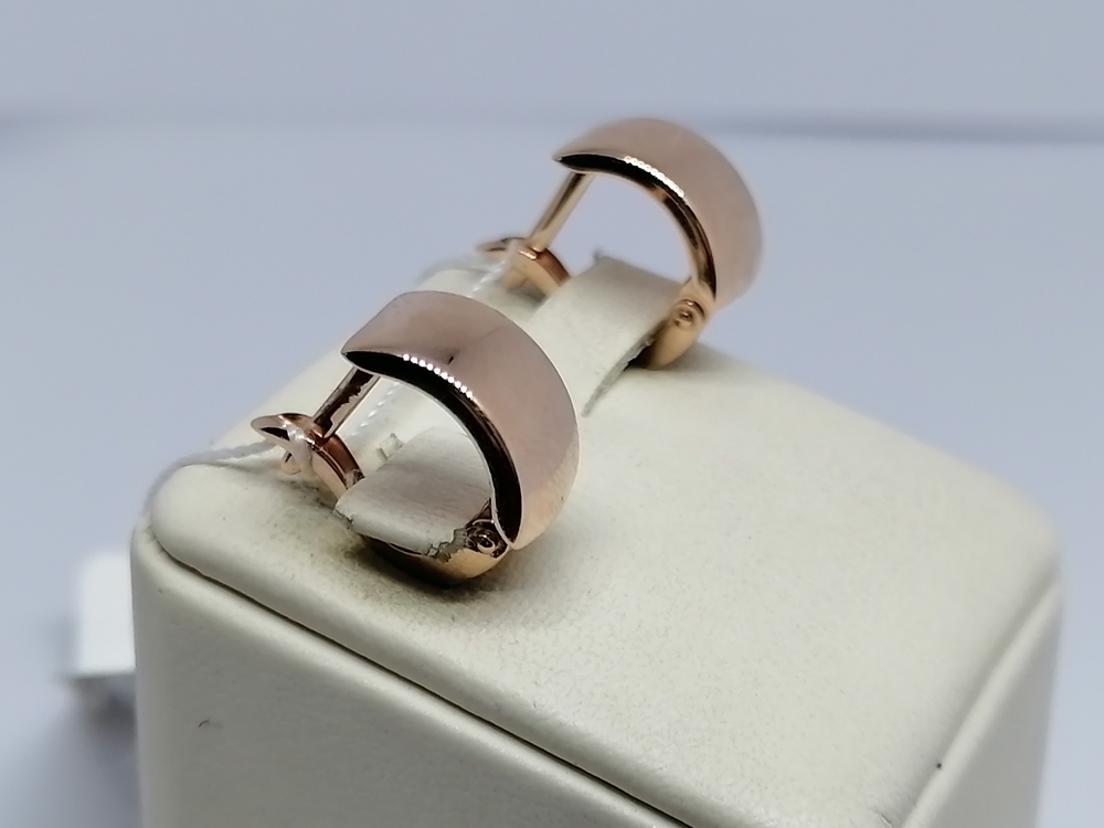 СЕРЬГИ БЕЗ КАМНЯ (Au 585)