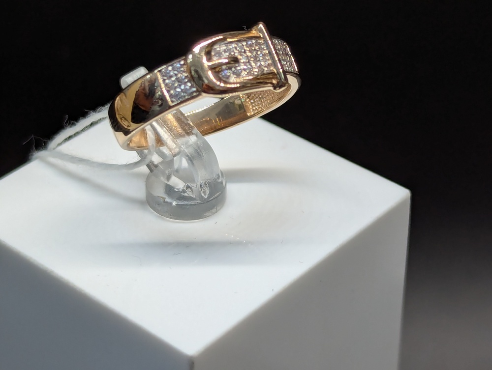 КОЛКМИ585 КОЛЬЦО С КАМНЯМИ (Au 585)