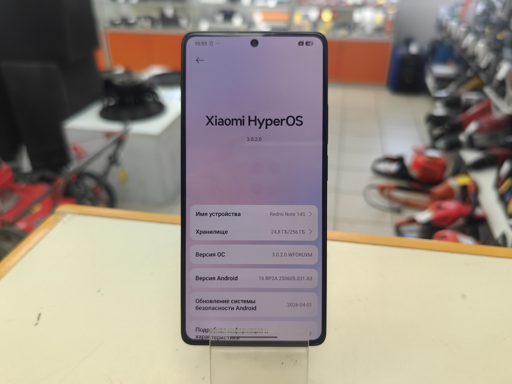 Смартфон Xiaomi Redmi Note 14S 8/256gb