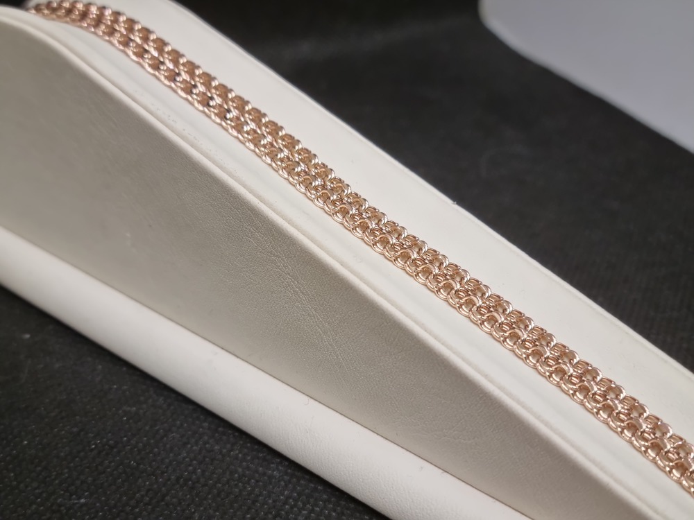 ЦЕПЬ ПУСТОТЕЛАЯ Бисмарк (Au 585)