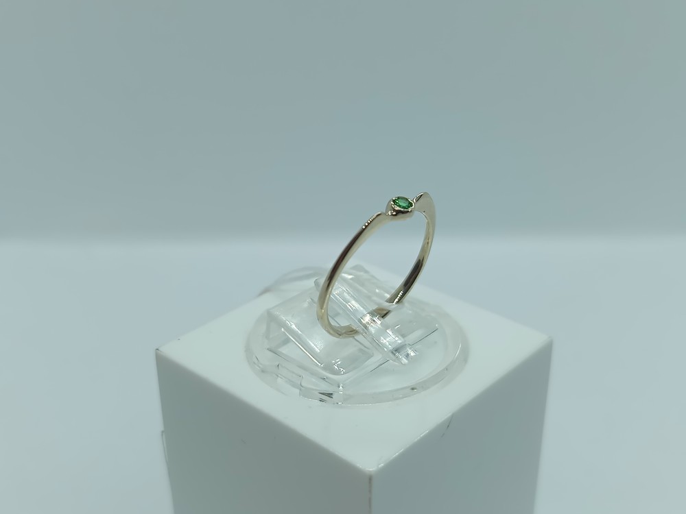 КОЛКМ585 КОЛЬЦО С КАМНЕМ (Au 585)