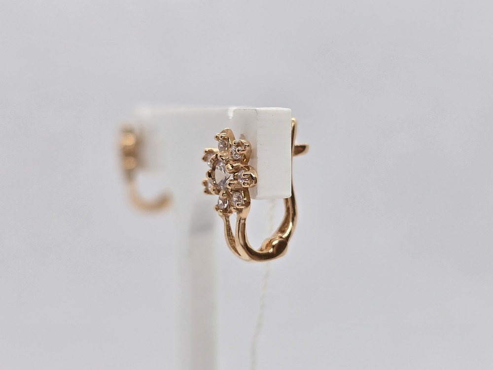 СЕРЬГИ С КАМНЯМИ (Au 585)