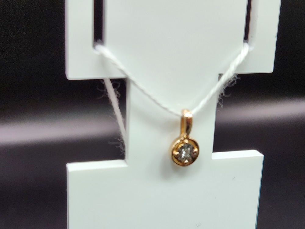 ПОДВЕСКА БРИЛЛИАНТ Au 585