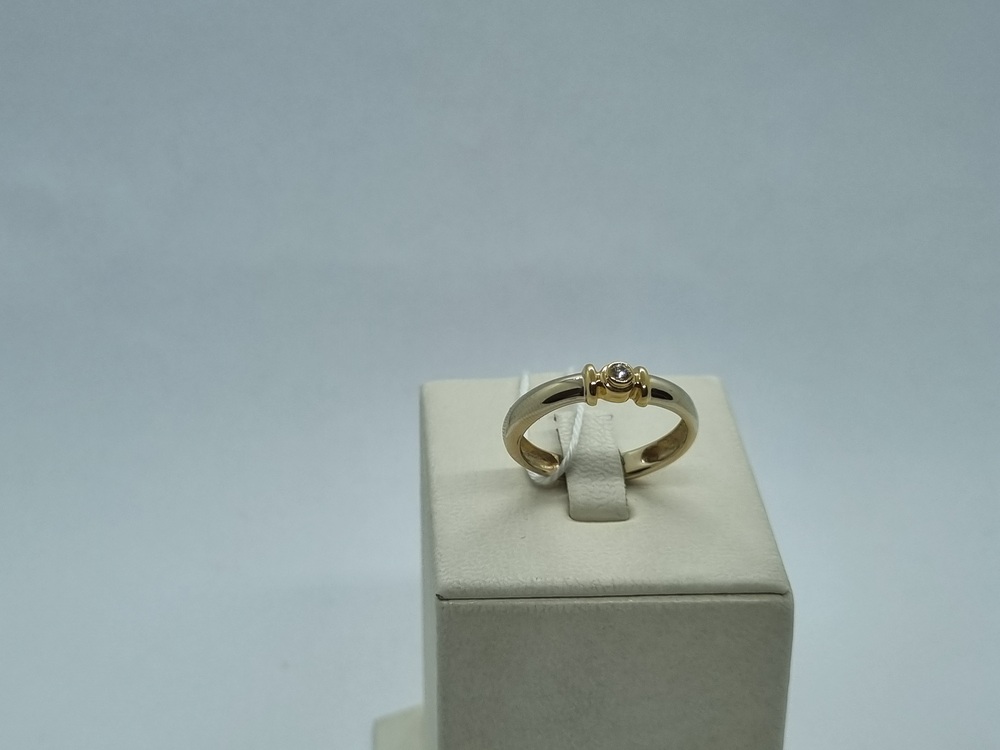 КОЛЬЦО БРИЛЛИАНТ Au 750