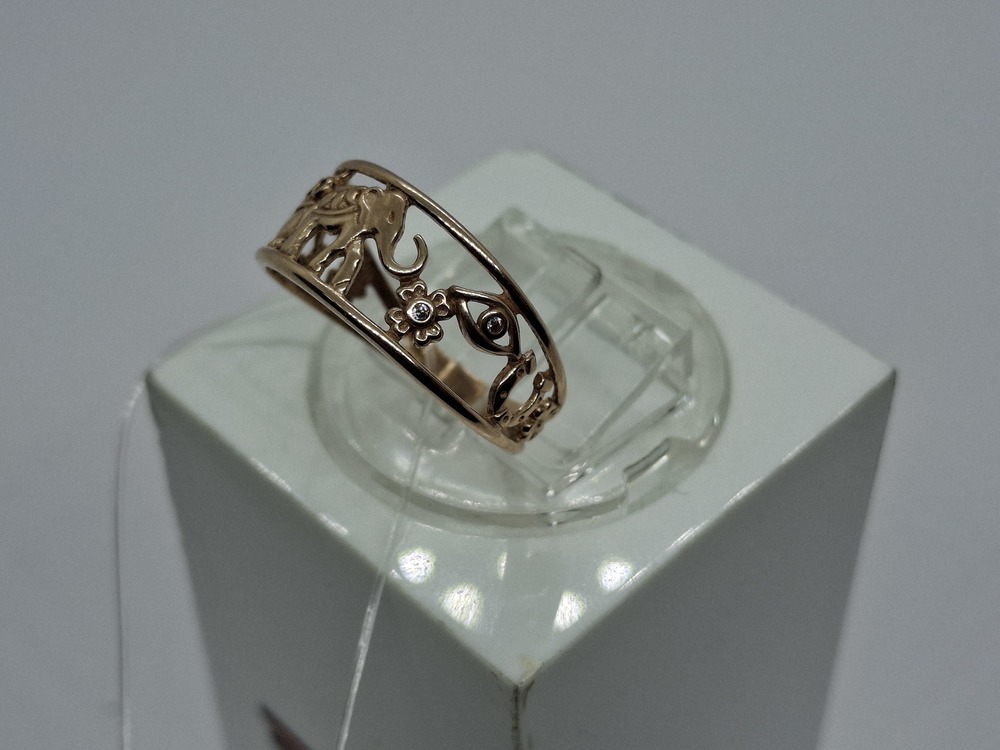 КОЛЬЦО БЕЗ КАМНЯ (Au 585)