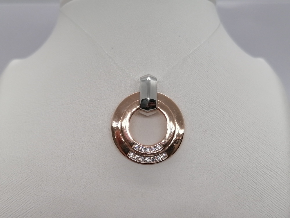 ПОДВЕСКА С КАМНЯМИ (Au 585)