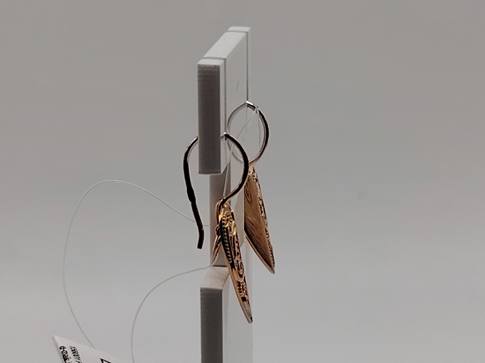 СЕРЬГИ БЕЗ КАМНЯ (Au 585)