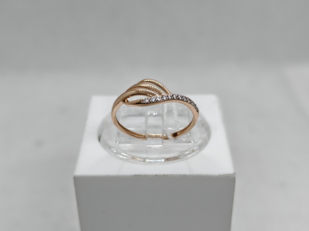 КОЛКМИ585 КОЛЬЦО С КАМНЯМИ (Au 585)