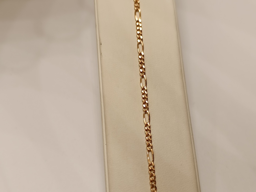 БРАСЛЕТ ПОЛНОВЕСНЫЙ Фигаро(картье) Au 585