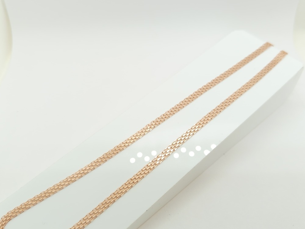 ЦЕПЬ ПОЛНОВЕСНАЯ Бисмарк машинный (Au 585)