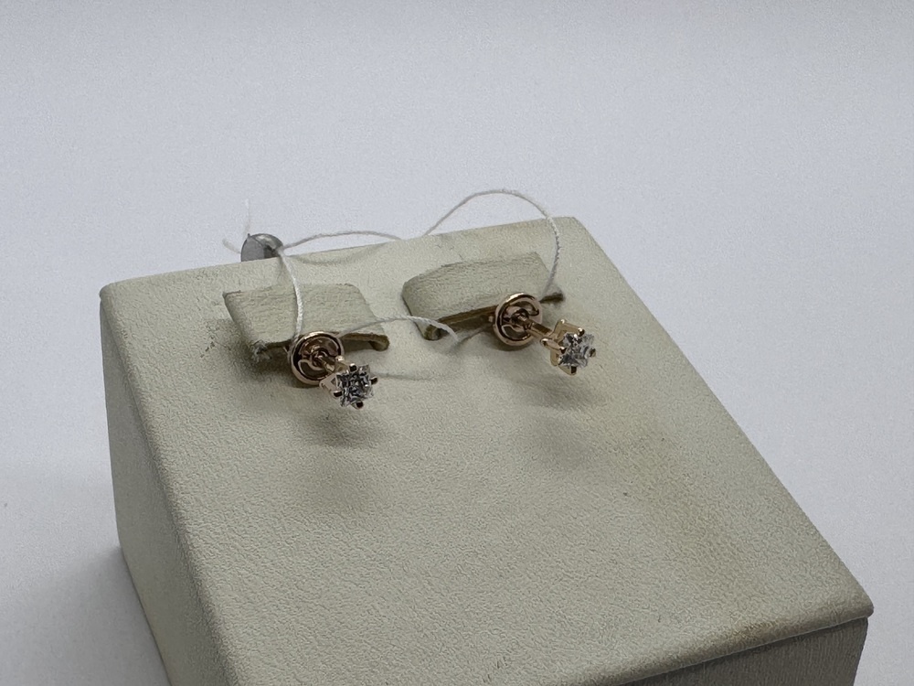 СЕРЬГИ ПУСЕТЫ (Au 585)