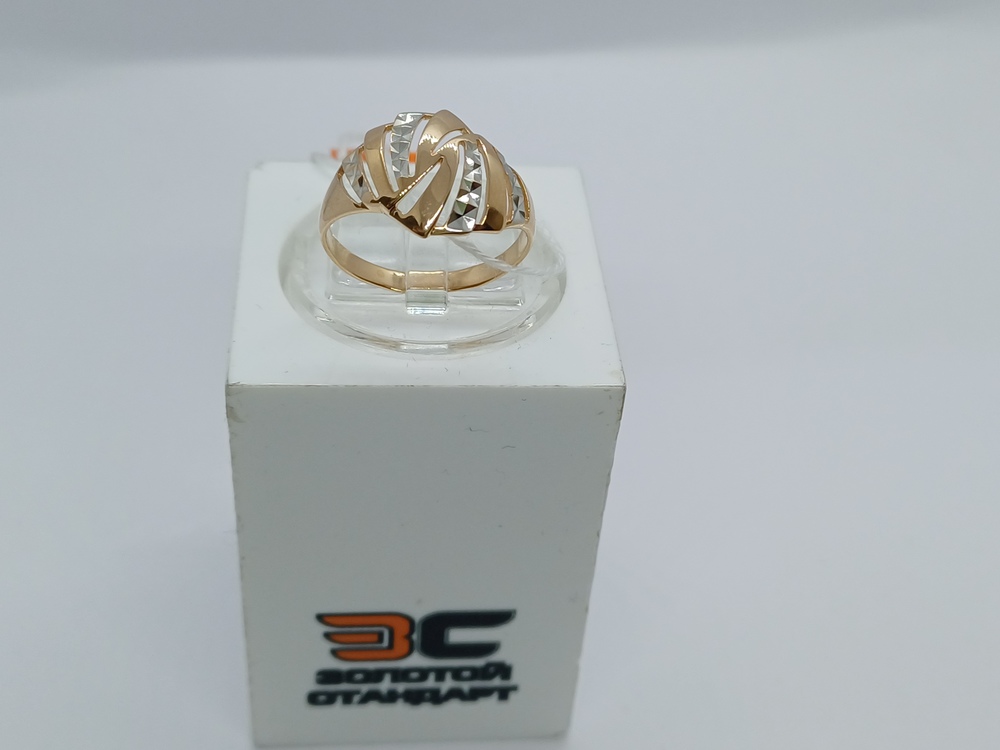 КОЛБКМ585 КОЛЬЦО БЕЗ КАМНЯ (Au 585)