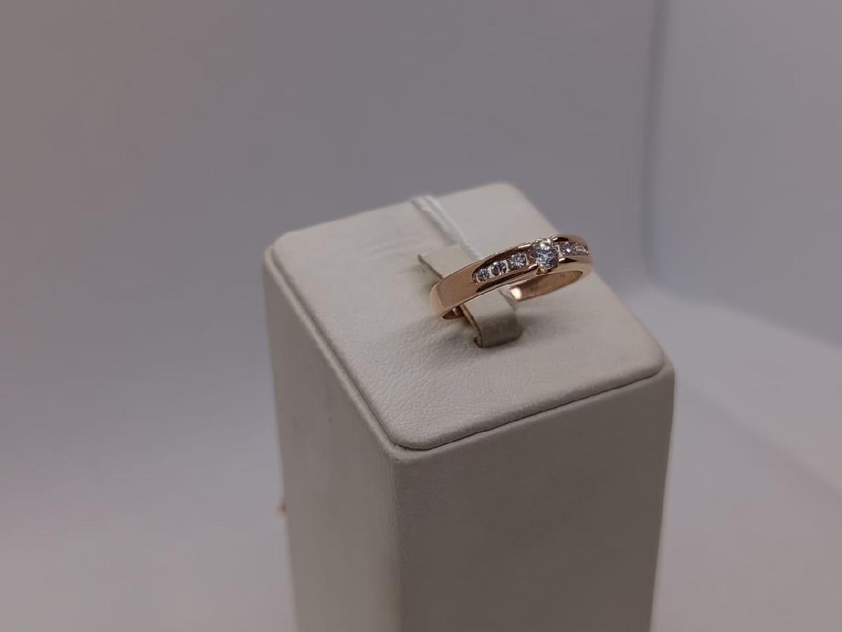 КОЛКМИ585 КОЛЬЦО С КАМНЯМИ (Au 585)