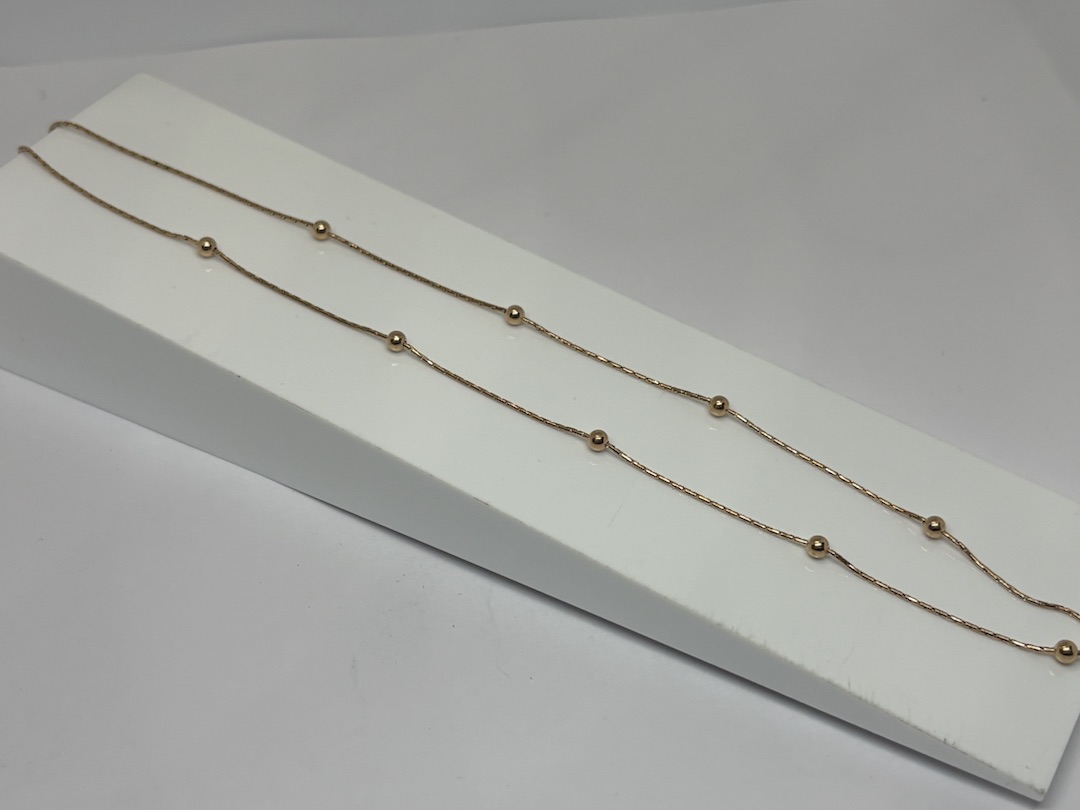 КОЛЬЕ БЕЗ КАМНЯ Au 585