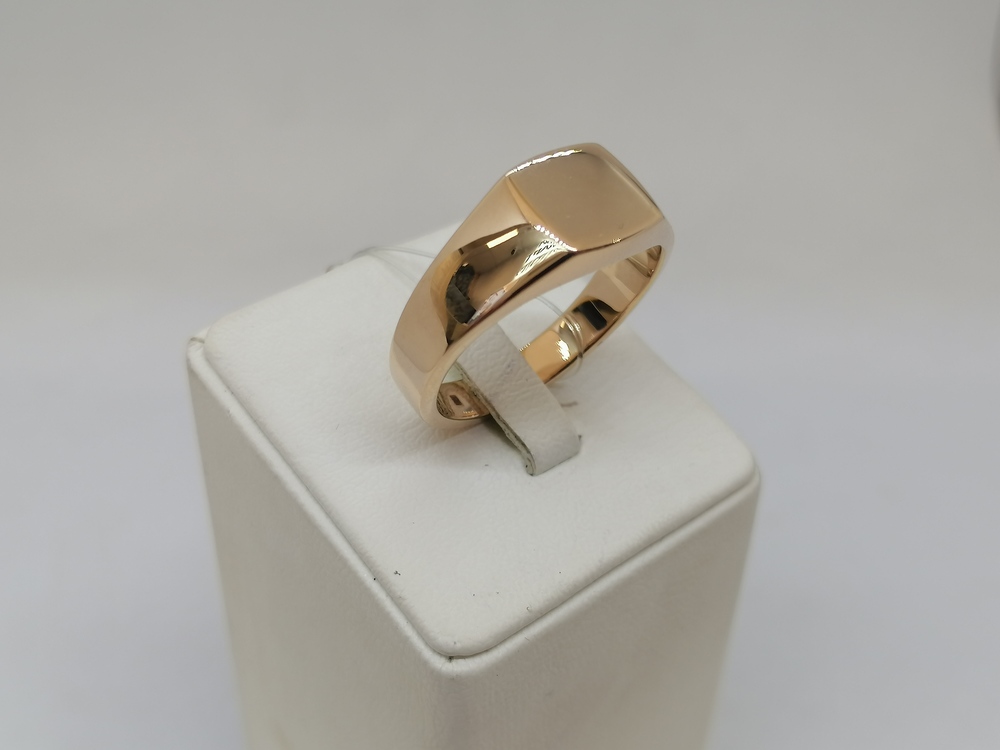 01-0062 КОЛЬЦО ПЕЧАТКА без камня (Au 585)