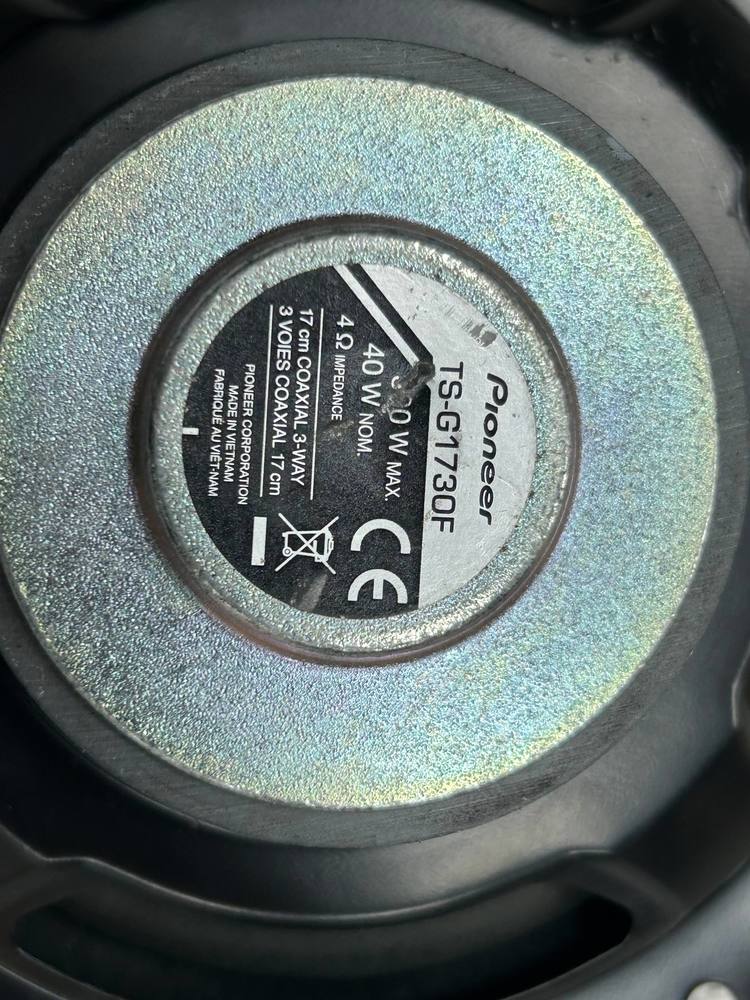 Автоакустика передняя Pioneer TS-G1730F