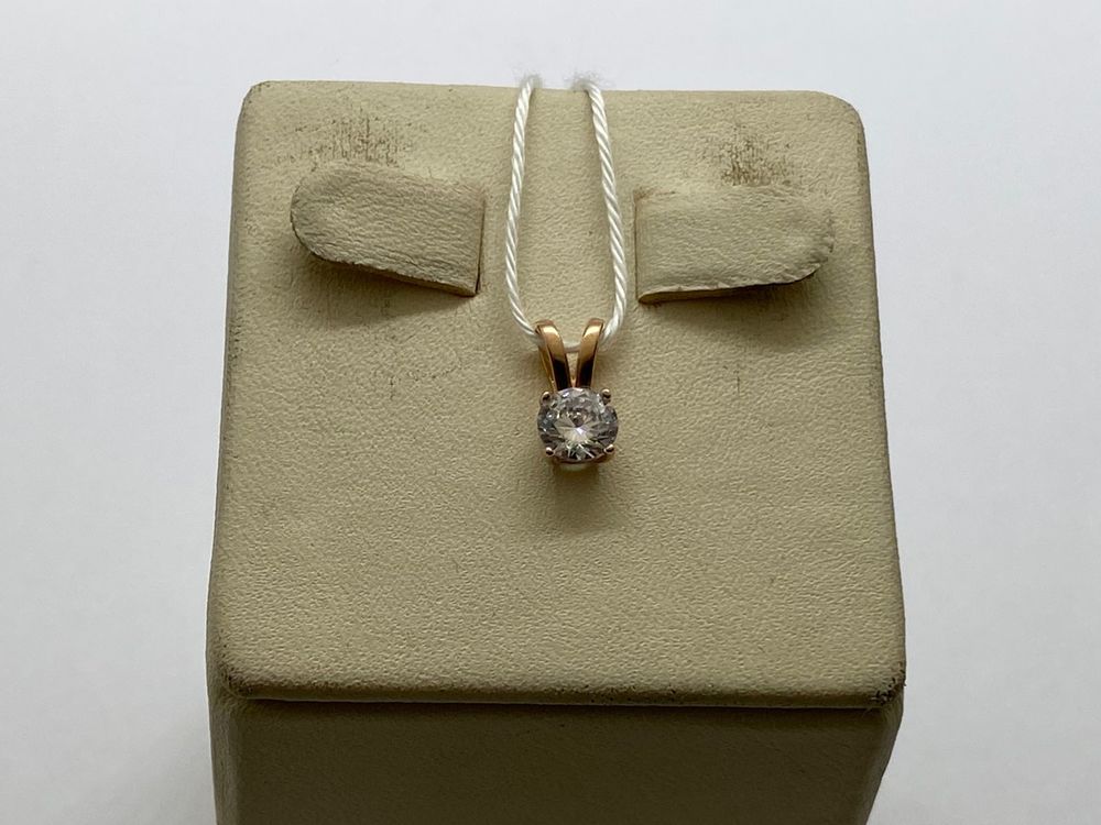 ПОДКМ585 ПОДВЕСКА С КАМНЕМ (Au 585)