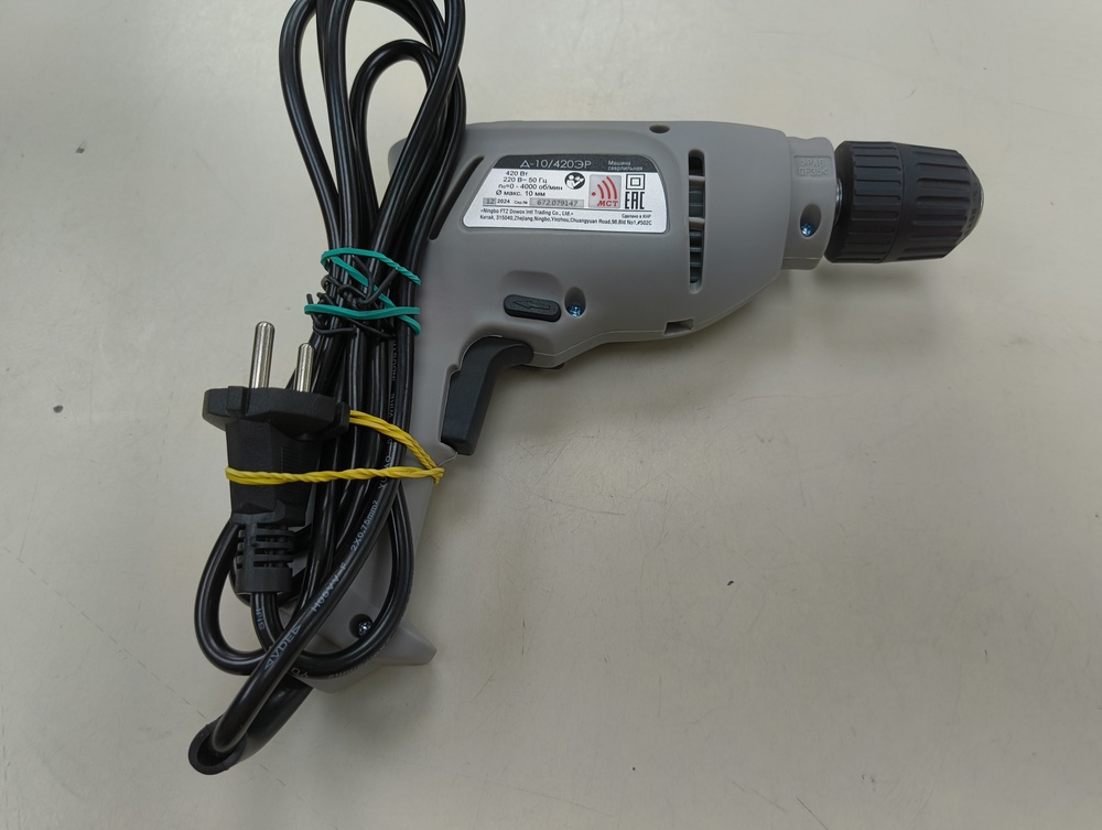 Дрель-безударная Интерскол Д-10/420ЭР ПРОМО (672.1.0.00)