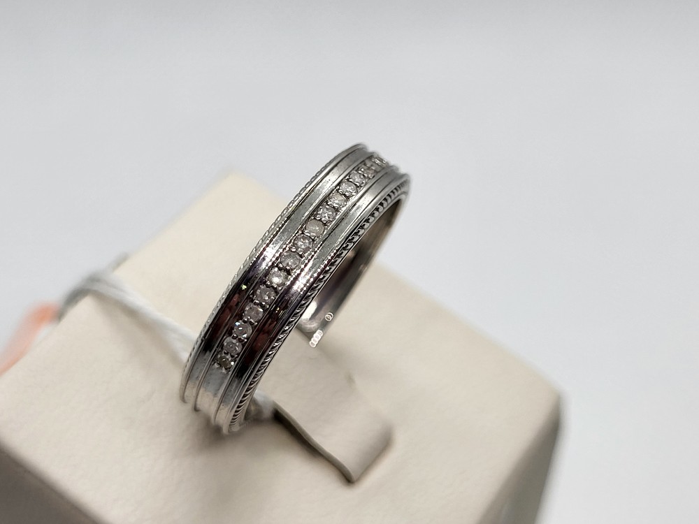 ОБРУЧАЛЬНОЕ КОЛЬЦО БРИЛЛИАНТ Au 750