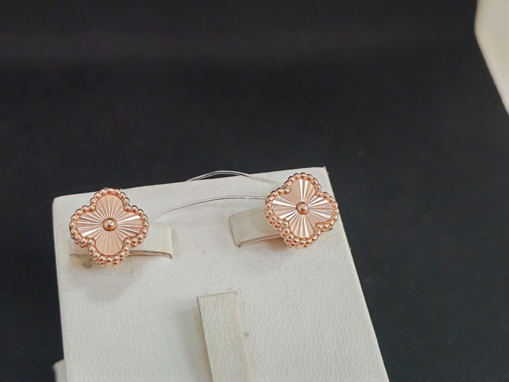 СЕРЬГИ БЕЗ КАМНЯ (Au 585)