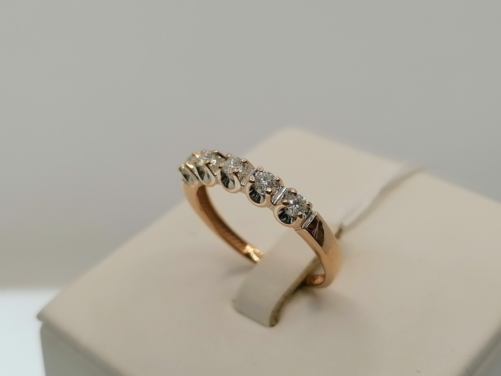 КОЛЬЦО БРИЛЛИАНТ Au 585