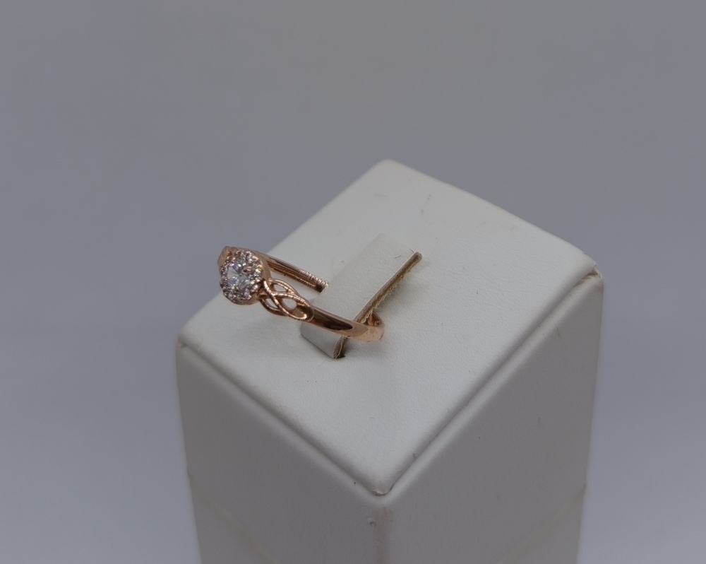 КОЛКМИ585 КОЛЬЦО С КАМНЯМИ (Au 585)