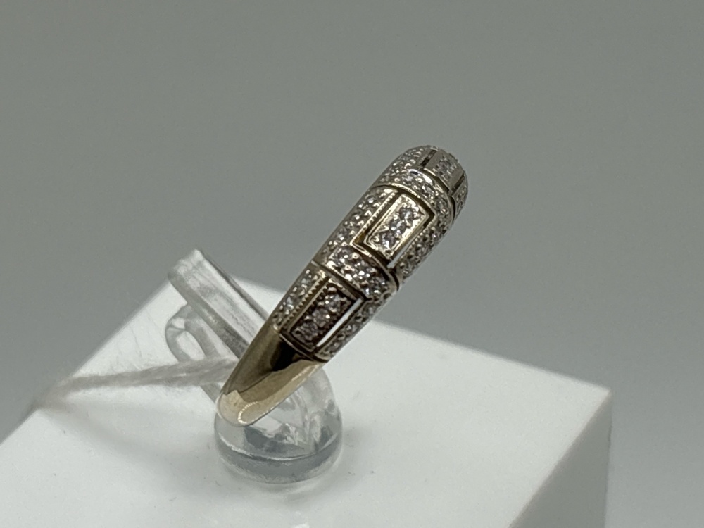 КОЛКМИ585 КОЛЬЦО С КАМНЯМИ (Au 585)