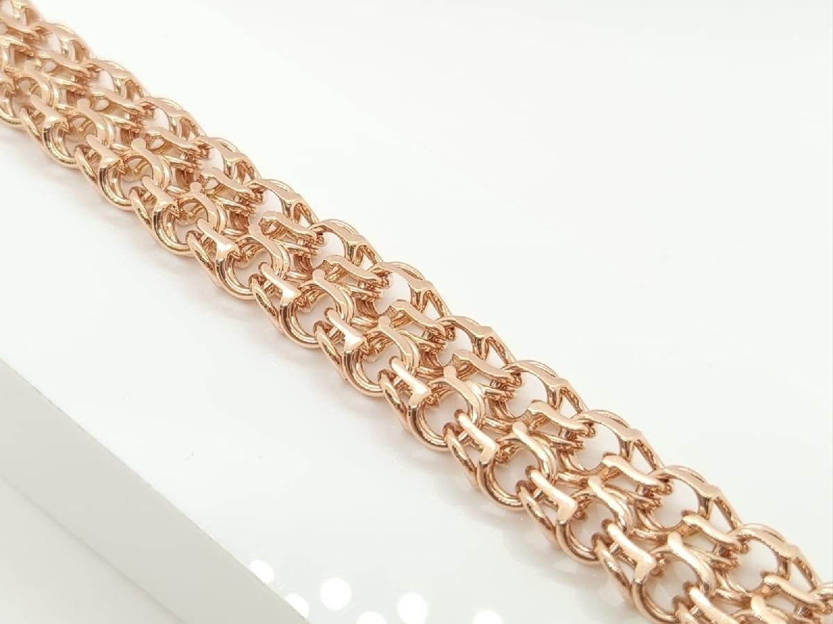 БРАСЛЕТ ПОЛНОВЕСНЫЙ Фантазия Au 585