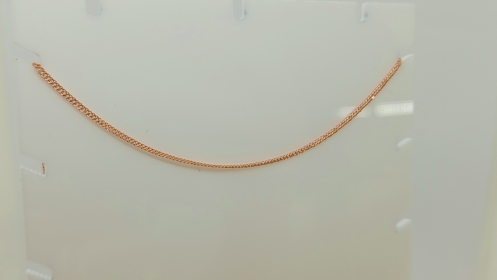 ЦЕПЬ ПОЛНОВЕСНАЯ Ромб двойной (Au 585)