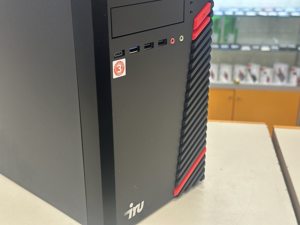 Системный блок IRU 510B6GE; Core I5-12400F, Intel UHD Graphics 730, 16 Гб, 500 Гб, Нет
