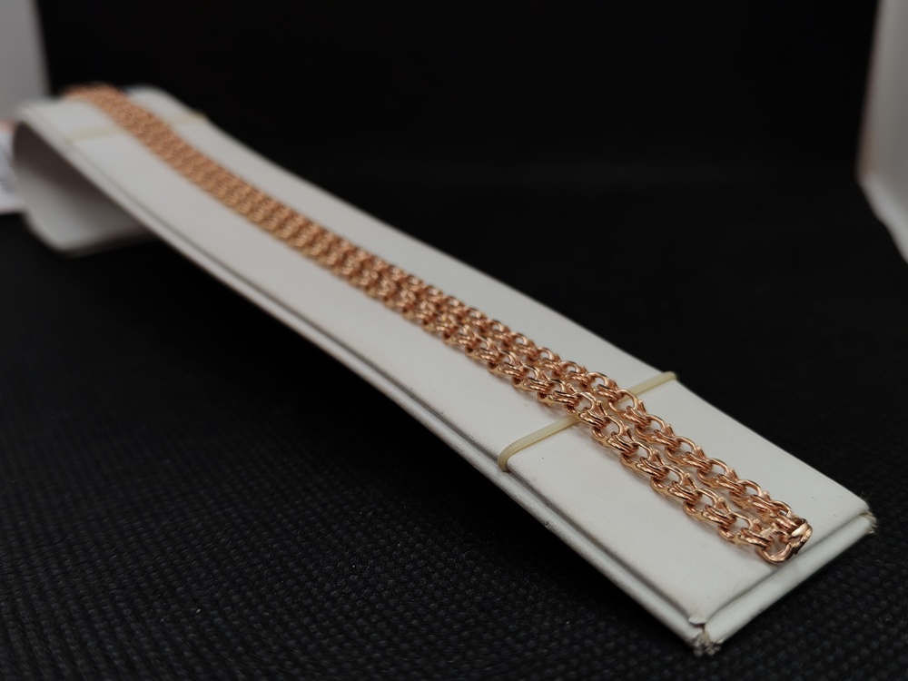 ЦПБС585 ЦЕПЬ ПУСТОТЕЛАЯ Бисмарк (Au 585)