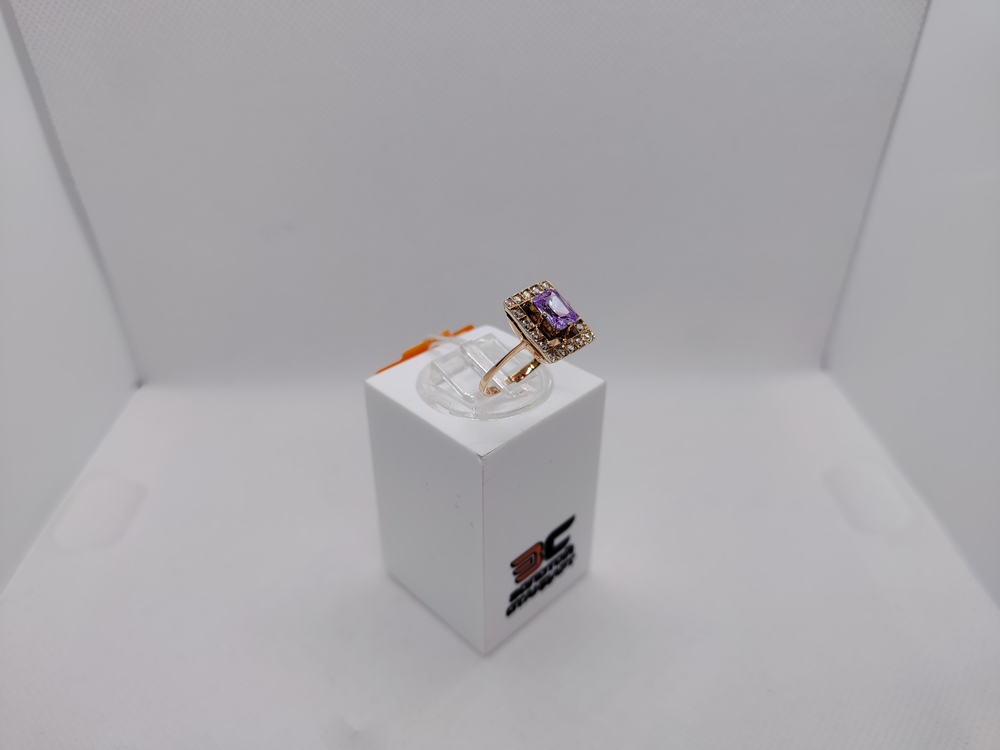 КОЛКМИ585 КОЛЬЦО С КАМНЯМИ (Au 585)