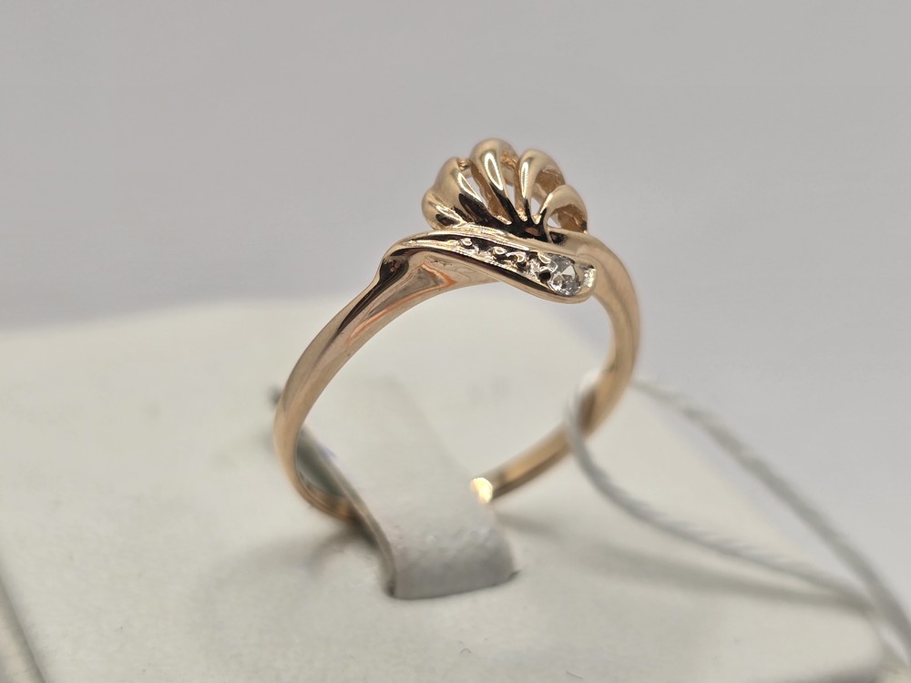 КОЛЬЦО С КАМНЕМ (Au 585)