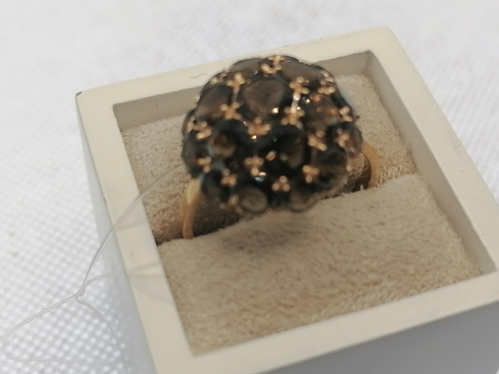 КОЛЬЦО РАУХ-ТОПАЗ (Au 585)