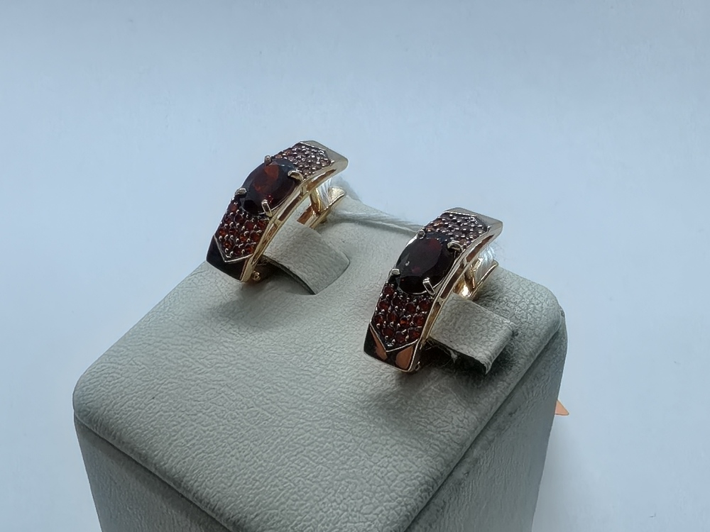 СЕРЬГИ С КАМНЯМИ (Au 585)