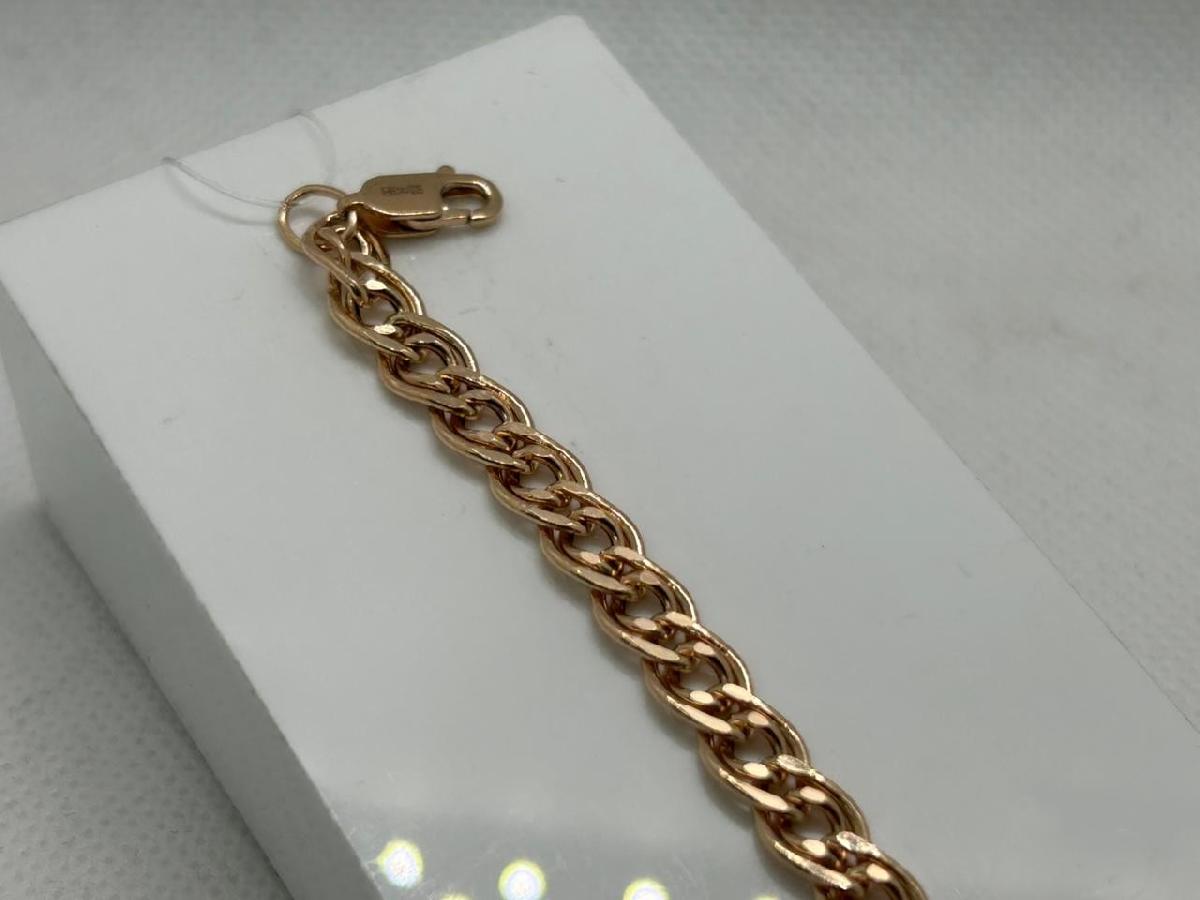 НБ 12-200ПГ БРАСЛЕТ ПУСТОТЕЛЫЙ (Au 585)