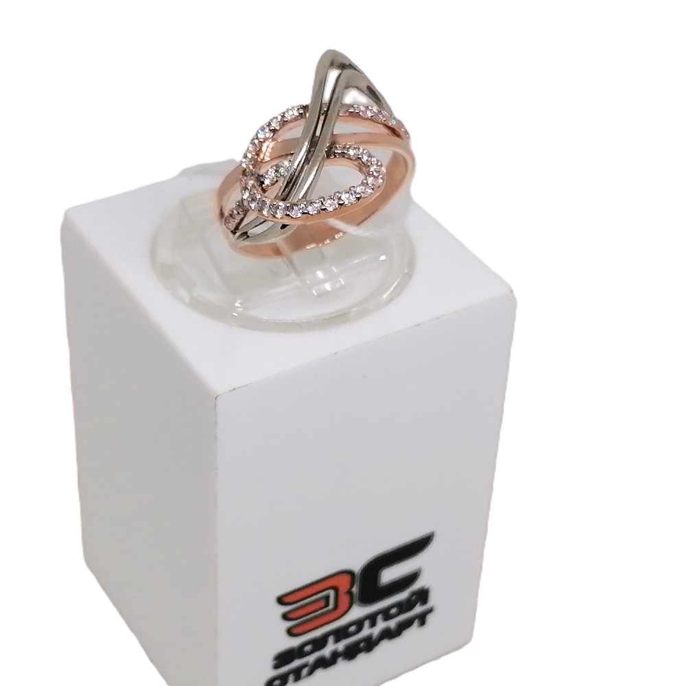 КОЛКМИ585 КОЛЬЦО С КАМНЯМИ (Au 585)
