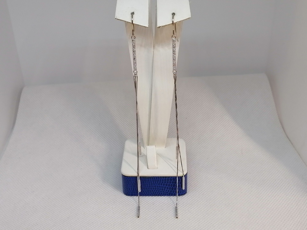 СБКМ585 СЕРЬГИ БЕЗ КАМНЯ (Au 585)