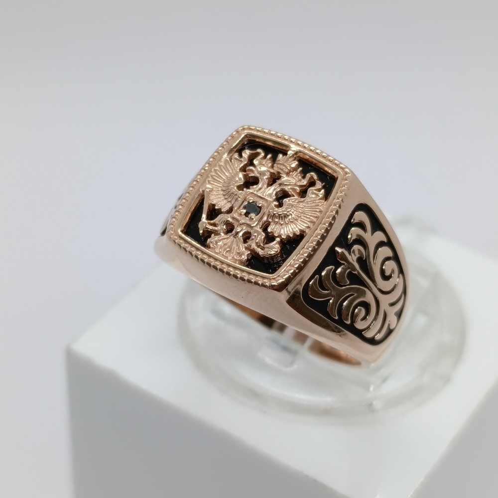 ПЕЧКМИ585 ПЕЧАТКА С КАМНЯМИ (Au 585)