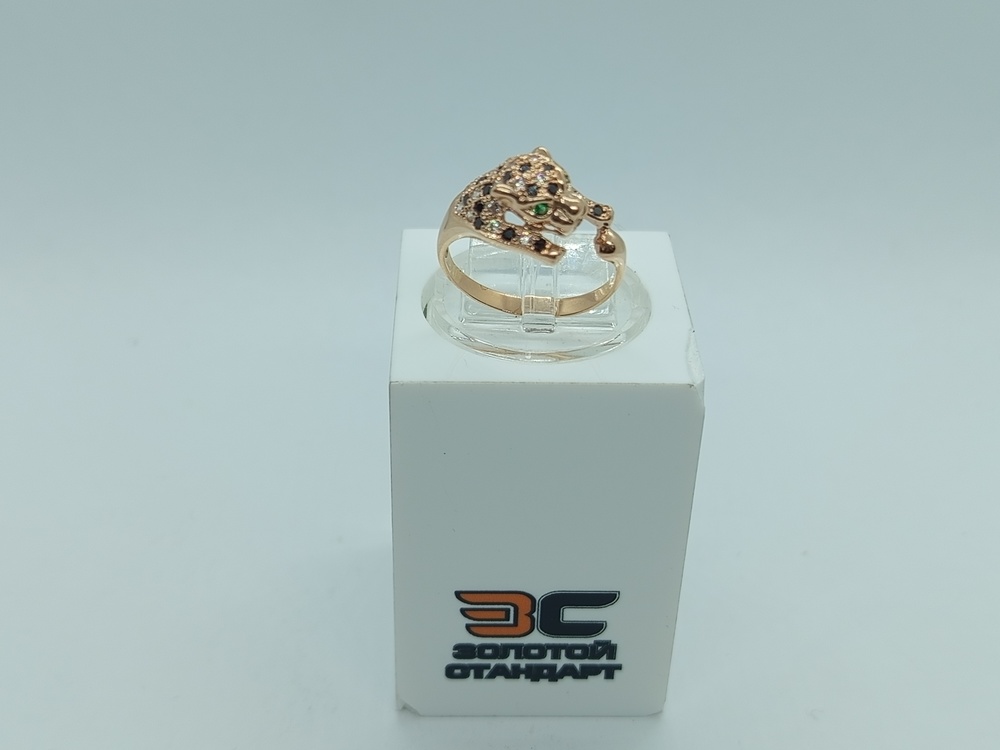 102550 КОЛЬЦО С КАМНЯМИ (Au 585)