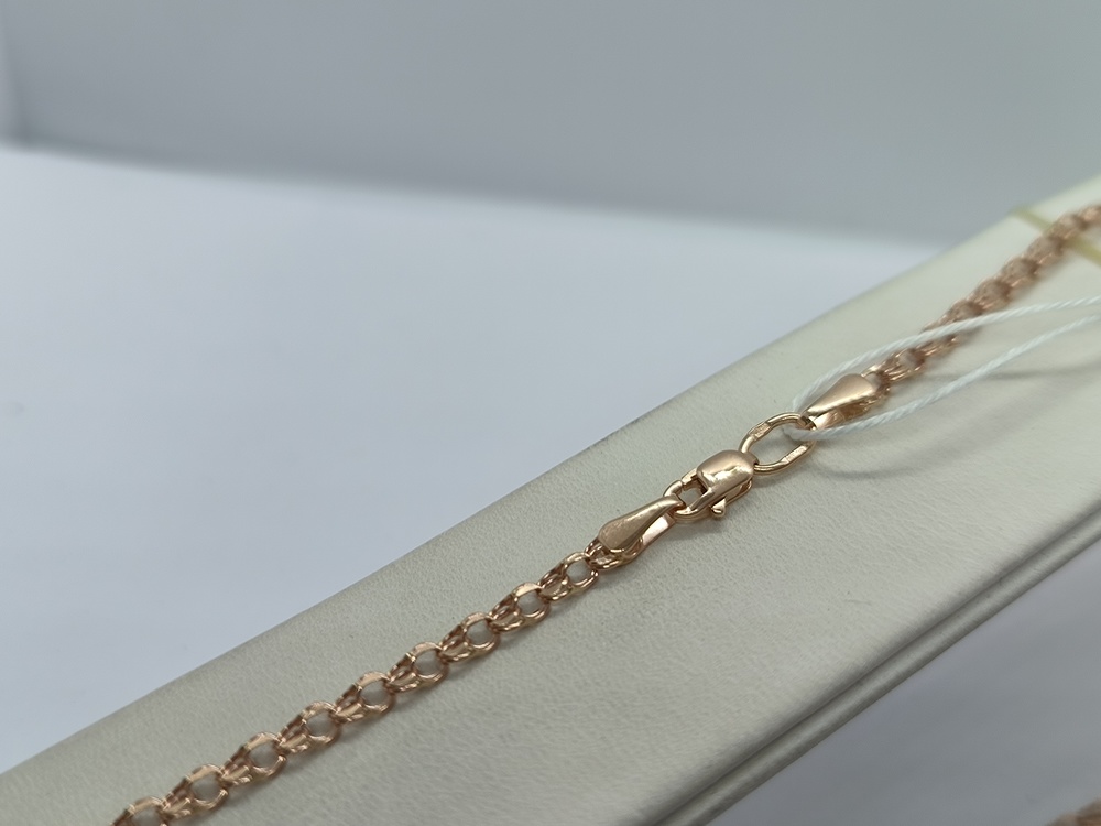 ЦПБС585 ЦЕПЬ ПУСТОТЕЛАЯ Бисмарк (Au 585)