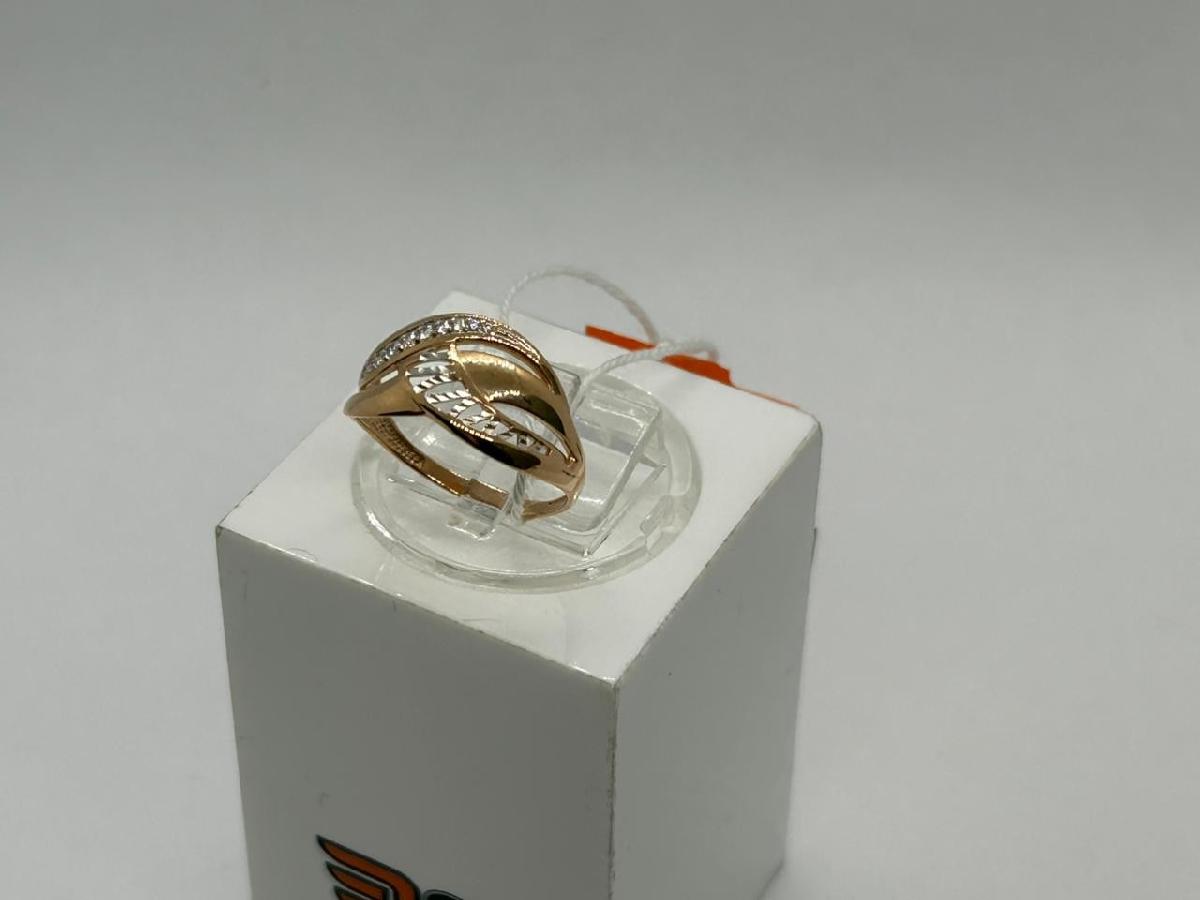КОЛКМИ585 КОЛЬЦО С КАМНЯМИ (Au 585)