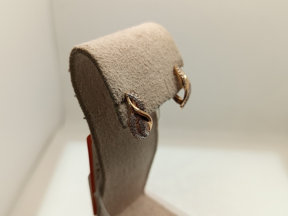 СЕРЬГИ С КАМНЯМИ (Au 585)